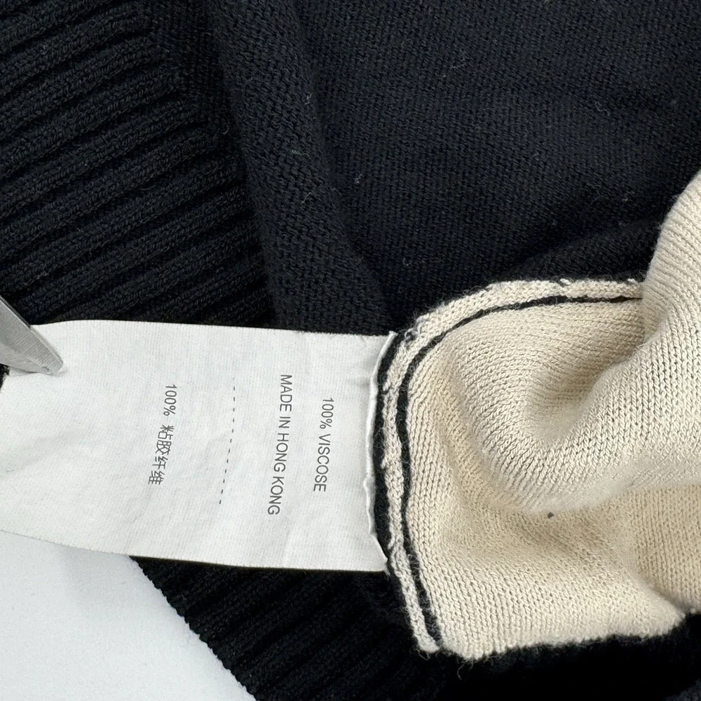Vintage Aquascutum‎ Black Monogram 